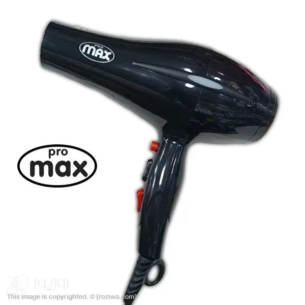سشوار پرومکس ۹۰۰۰ وات مدل MXS-8889 با فناوری تولید یون